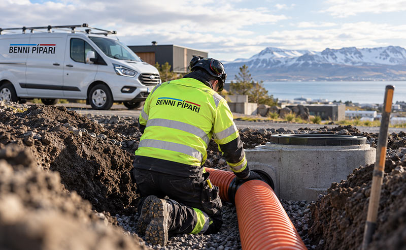 Frárennsli og regnvatnslagnir